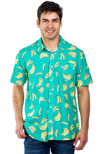 Load image into Gallery viewer, Men&#39;s Havana Banana Short Sleeve Button Down