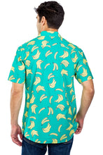 Load image into Gallery viewer, Men&#39;s Havana Banana Short Sleeve Button Down